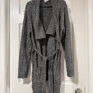 Motherhood Charcoal Knit Cardigan